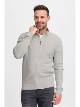 Кардиган FQ1924 Strickjacke FQKYLE structure cardigan 21900706 modische Strickjacke, серый