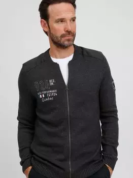 Кардиган, франция Fq1924, серый