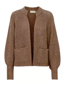 Кардиган Fransa Knit Cardigan, коричневый