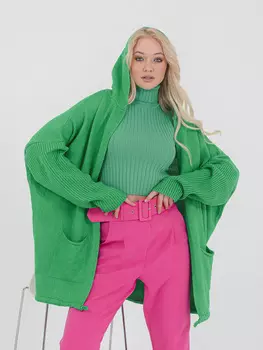 Кардиган Freshlions Strickjacke Tamira, зеленый