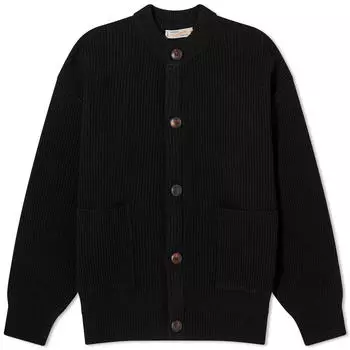 Кардиган Frizmworks Heavy Wool Round, черный