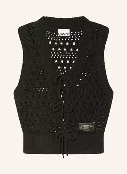 Кардиган Ganni, черный