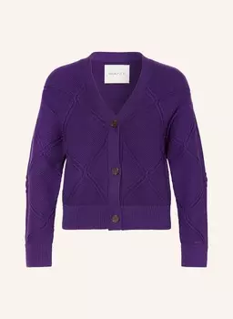 Кардиган Gant, фиолетовый