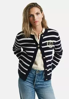 Кардиган GANT, темно-синий