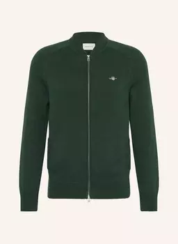 Кардиган Gant, зеленый
