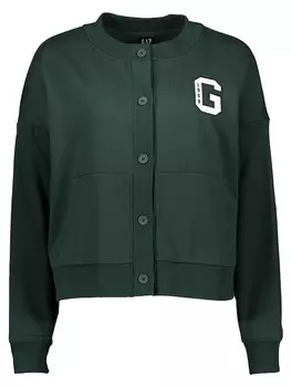 Кардиган GAP, темно-зеленый