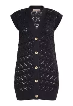 Кардиган Gaya Knitted Vest, черный