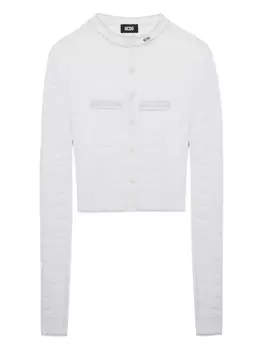 Кардиган GCDS Tennis, белый