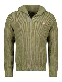Кардиган Geographical Norway, оливковый