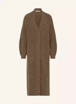 Кардиган GESTUZ ALPHAGZ mit Alpaka, коричневый
