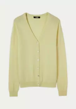 Кардиган GOBI Cashmere, светло-желтый