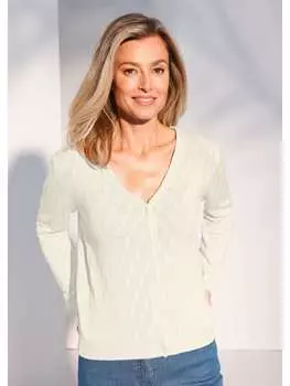 Кардиган GOLDNER Cardigan, цвет cremewei