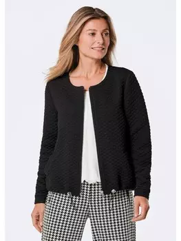 Кардиган GOLDNER Jacke, черный