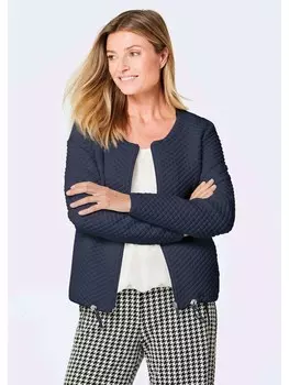 Кардиган GOLDNER Jacke, темно-синий