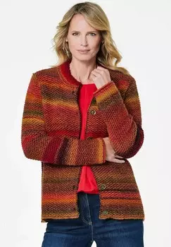 Кардиган GOLDNER, красный