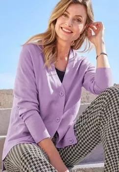 Кардиган GOLDNER, сиреневый