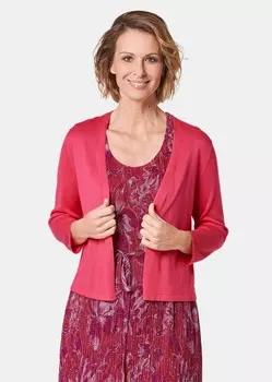 Кардиган GOLDNER Strickbolero, розовый