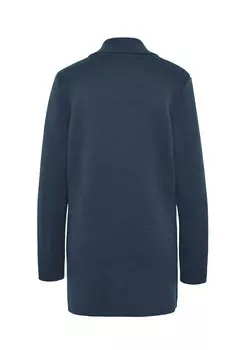 Кардиган GOLDNER Strickjacke, цвет jeansblau