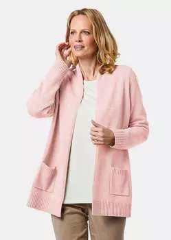 Кардиган GOLDNER Strickjacke, цвет rosa/melange