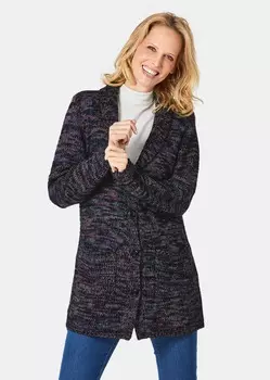 Кардиган GOLDNER Strickjacke, красочный