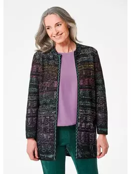 Кардиган GOLDNER Strickjacke, красочный