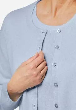 Кардиган GOLDNER, светло-голубой