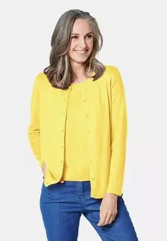 Кардиган GOLDNER, желтый