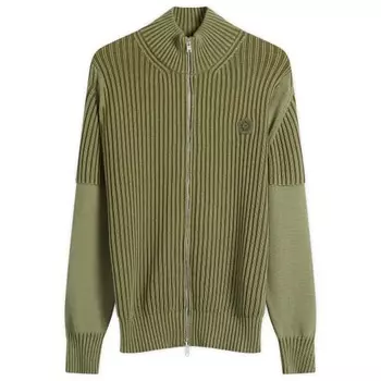 Кардиган Gots Boke Flower 2.0 на молнии Kenzo, хаки