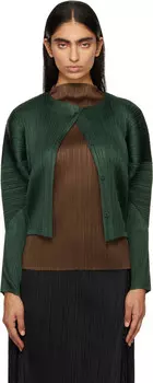 Кардиган Green Monthly Colors October PLEATS PLEASE ISSEY MIYAKE