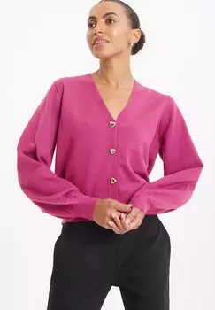 Кардиган Greenpoint, розовый меланж
