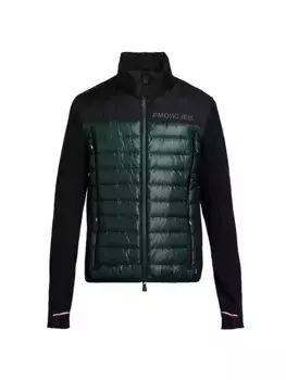 Кардиган Grenoble на молнии спереди Moncler, черный