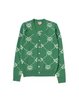 Кардиган Gucci, зеленый