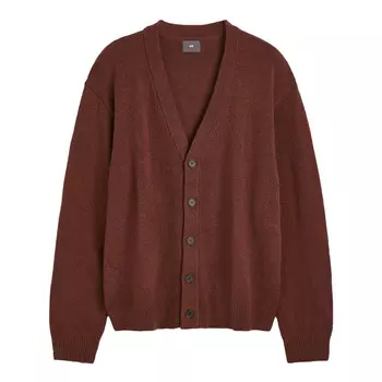 Кардиган H&amp;M Knit, коричневый