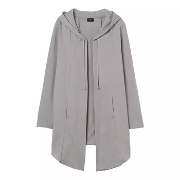 Кардиган H&amp;M Long Hooded, серый