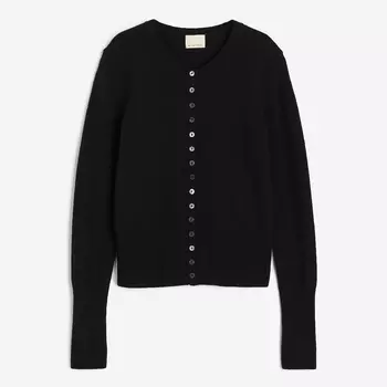 Кардиган H&M Cashmere-blend, черный