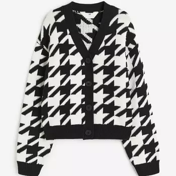 Кардиган H&M Kids Knit, черный