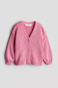 Кардиган H&M, розовый