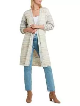 Кардиган Halston вязаный цвета космической окраски, серый