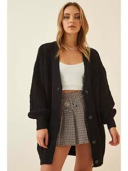 Кардиган Happiness Istanbul, черный