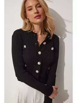 Кардиган Happiness Istanbul, черный