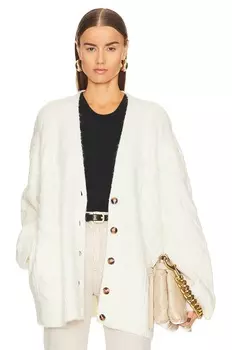 Кардиган Helsa Serena Cable, белый