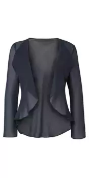 Кардиган HERMANN LANGE Collection "Блузка-жакет HERMANN LANGE Collection Элла", цвет морской волны