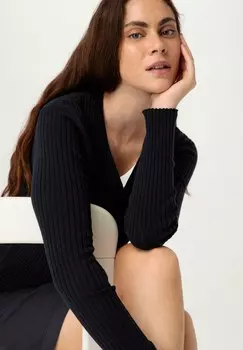 Кардиган hessnatur, синий