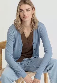 Кардиган hessnatur, синий