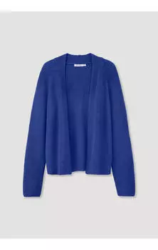 Кардиган Hessnatur Strickjacke, цвет ultramarine