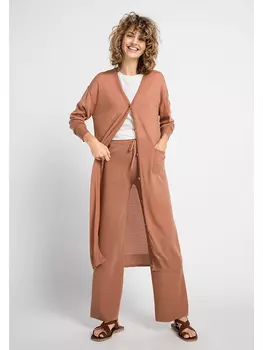 Кардиган Hessnatur Woll, оранжевый