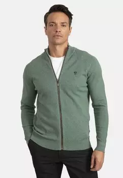 Кардиган HONEYCOMB ZIPPER Jacey Quinn, цвет green melange