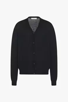 Кардиган Hotie из шерсти The Row, черный
