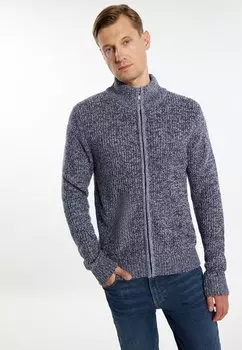 Кардиган ICEBOUND, темно-синий меланж