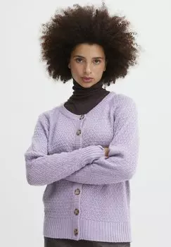 Кардиган ICHI, фиолетовый